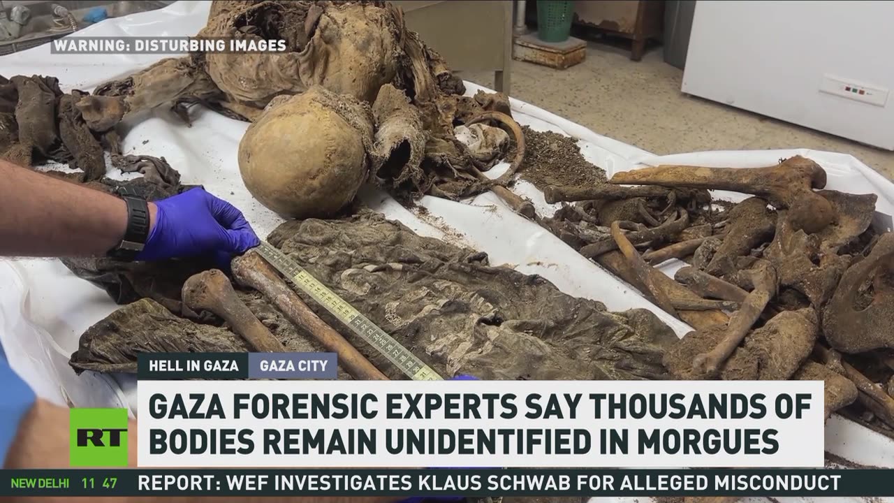 Unclaimed Souls: Inside the Morgue of Al-Shifa Hospital