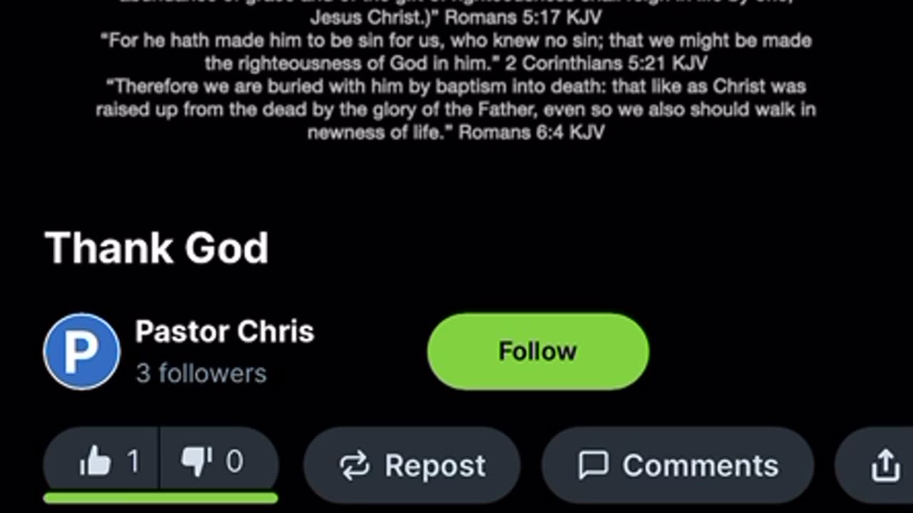 Thank God