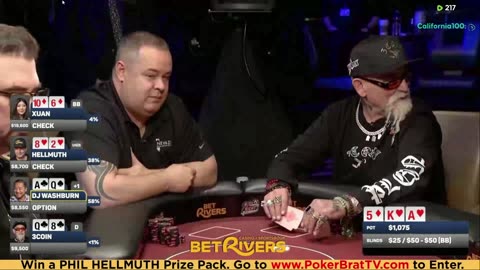 Phil Hellmuth, Jungleman, Xuan Liu, 3COIN ♦ Day 2♦ Livestream High Stakes Poker Cash Game