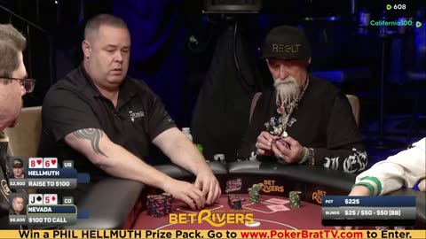 Phil Hellmuth, Jungleman, Xuan Liu, 3COIN ♦ Day 2♦ Livestream High Stakes Poker Cash Game