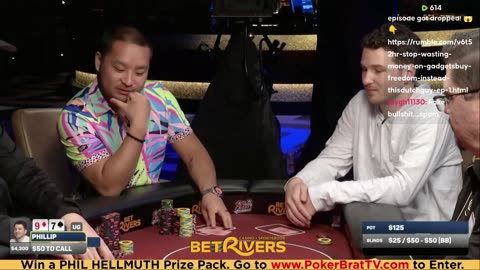 Phil Hellmuth, Jungleman, Xuan Liu, 3COIN ♦ Day 2♦ Livestream High Stakes Poker Cash Game