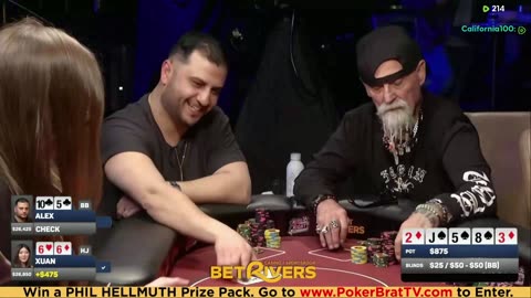 Phil Hellmuth, Jungleman, Xuan Liu, 3COIN ♦ Day 2♦ Livestream High Stakes Poker Cash Game
