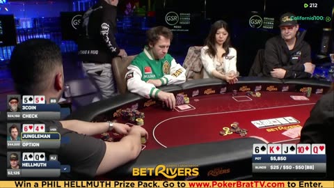 Phil Hellmuth, Jungleman, Xuan Liu, 3COIN ♦ Day 2♦ Livestream High Stakes Poker Cash Game