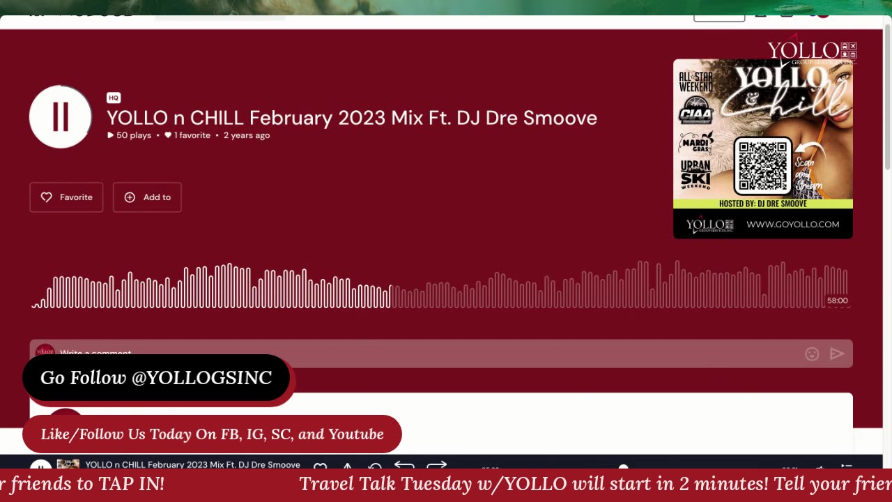 Travel Talk Tuesday with YOLLO - 4.29.2025 (LIVE)