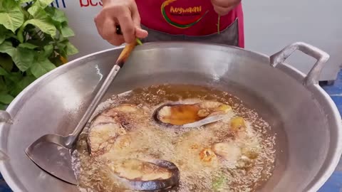 Amazing street food of Deep ⛵ sea| unique fish 🐟 Cutting ✂️