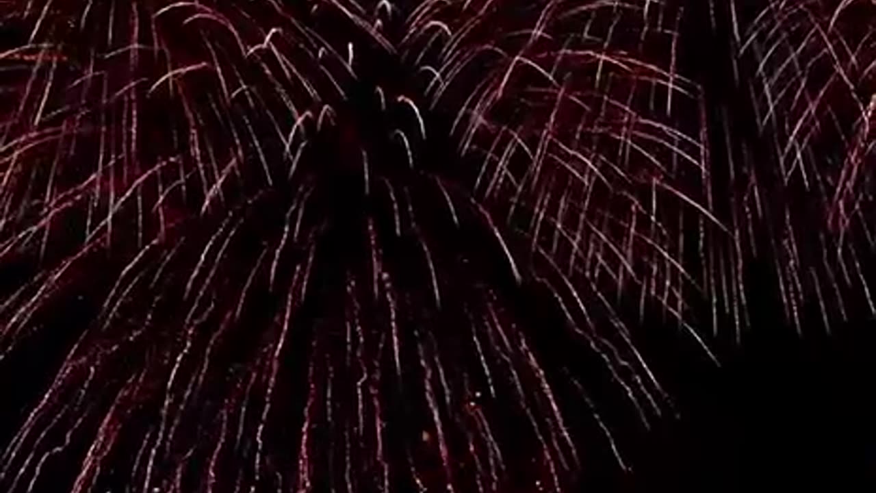 Great fireworks show