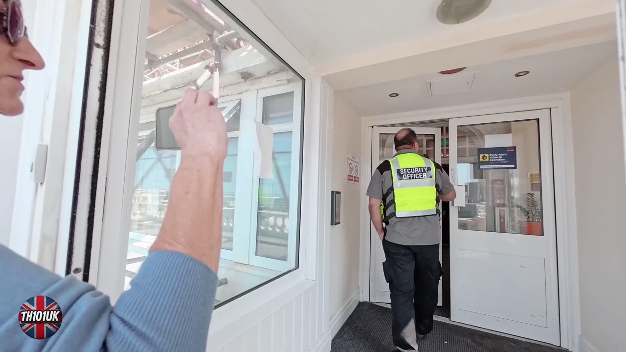 Rooms with sea views for migrants in Blackpool.