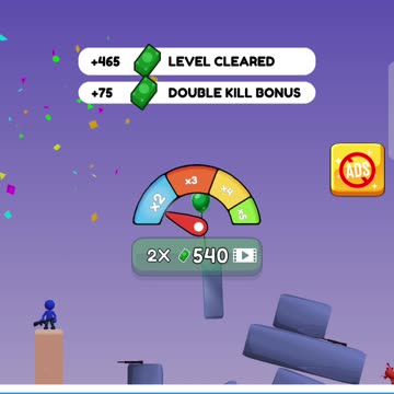 Bazooka Boy Game Level 55