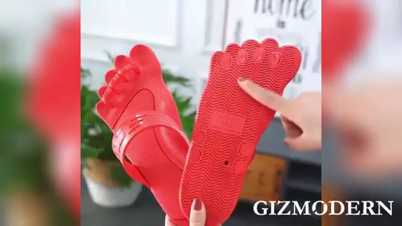 Household Non-Slip Split Toe Slippers