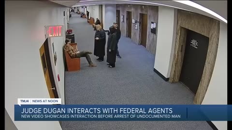 New video shows interaction between Milwaukee Judge Hannah Dugan, federal agents