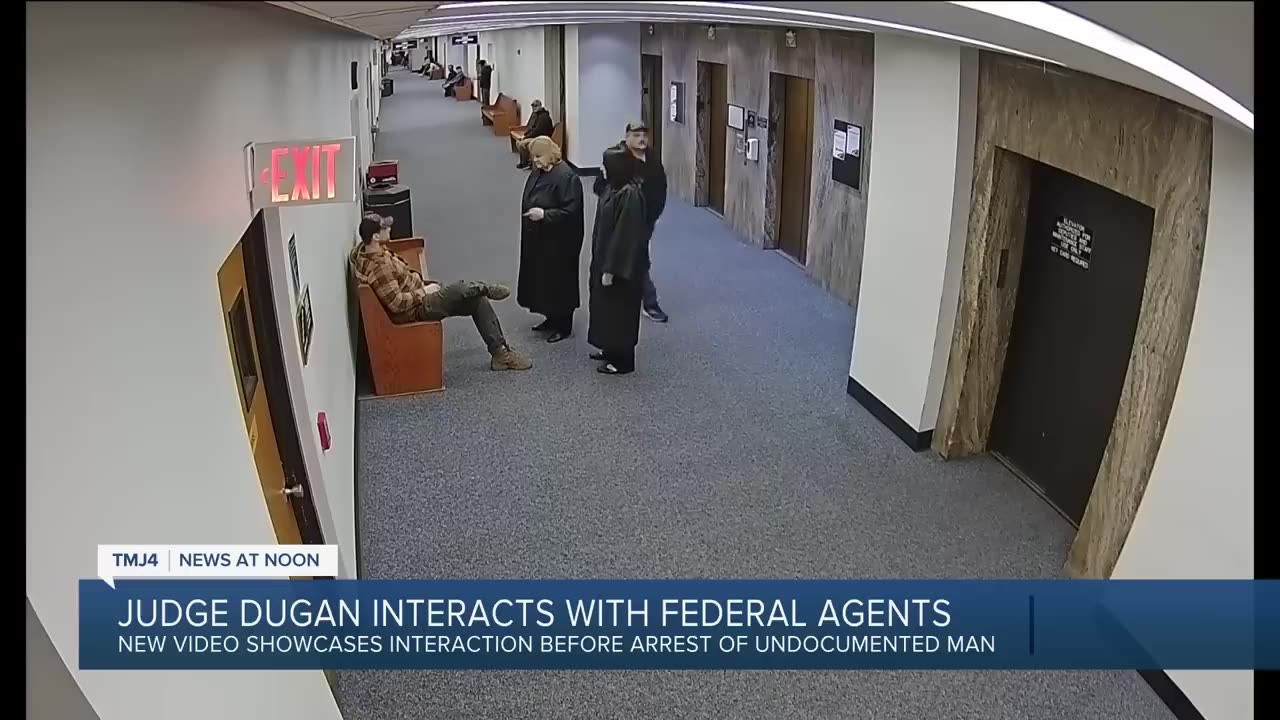 New video shows interaction between Milwaukee Judge Hannah Dugan, federal agents