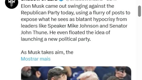 Treta Trump x Musk - uma operação psicológica?