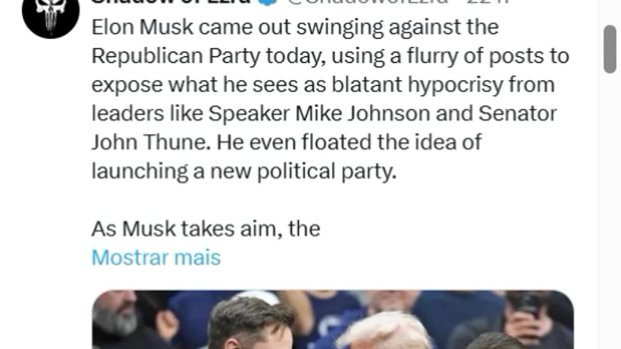 Treta Trump x Musk - uma operação psicológica?