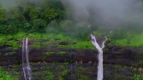 The Vande Bharat train and the waterfall are both incredible.