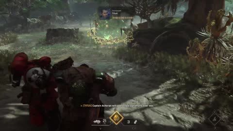 Space Marine 2 Sniper with stalker rifle & inferno pistol, Inferno