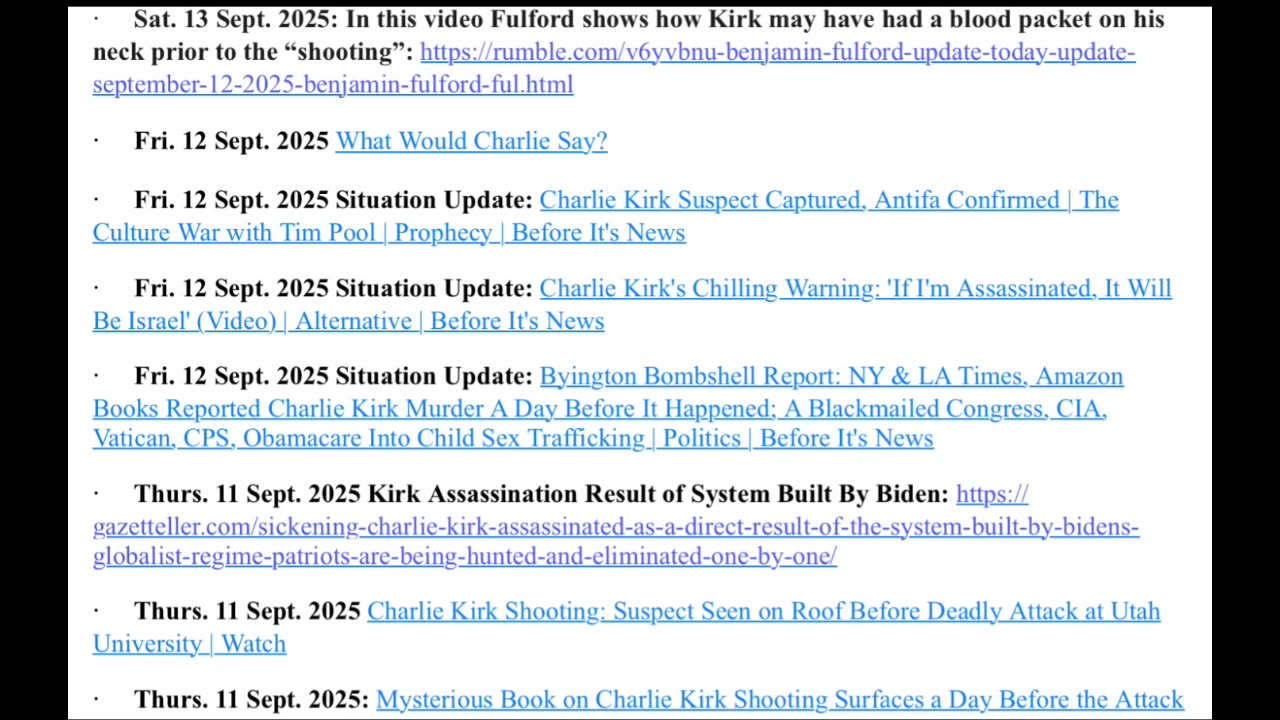 9.19.25, They False Flags by The White Hats