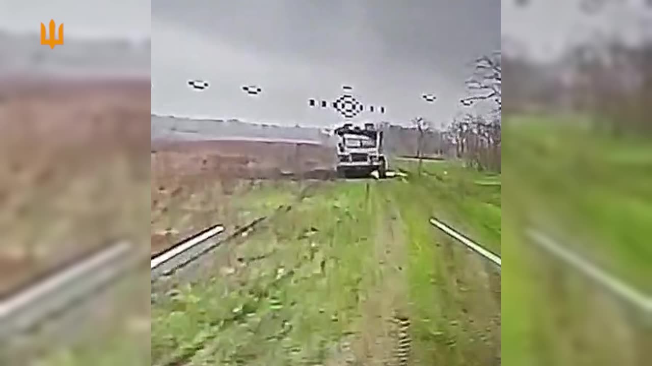 Russian Assault Group Drives Strait into Ukrainian Machine Gunners