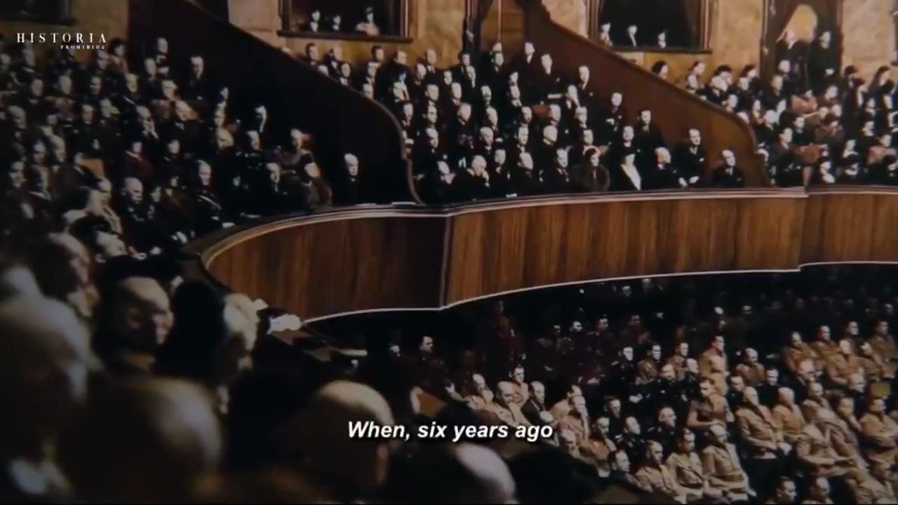 Adolf Hitler's speech on 30 January 1939 in Berlin