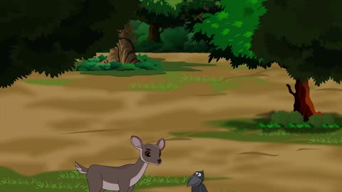 Four Friends | English Cartoon | Panchatantra Moral Stories | Maha Cartoon TV English