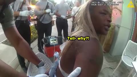 Woman Terrorizes Entire Police & Fire Department