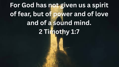 Fear Is a Lie | God Gave Us Power, Love & a Sound Mind