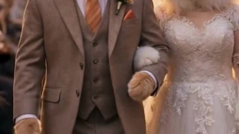 The Cutest Cat Wedding Ever 😻💍 | A Pixar-Style Love Story