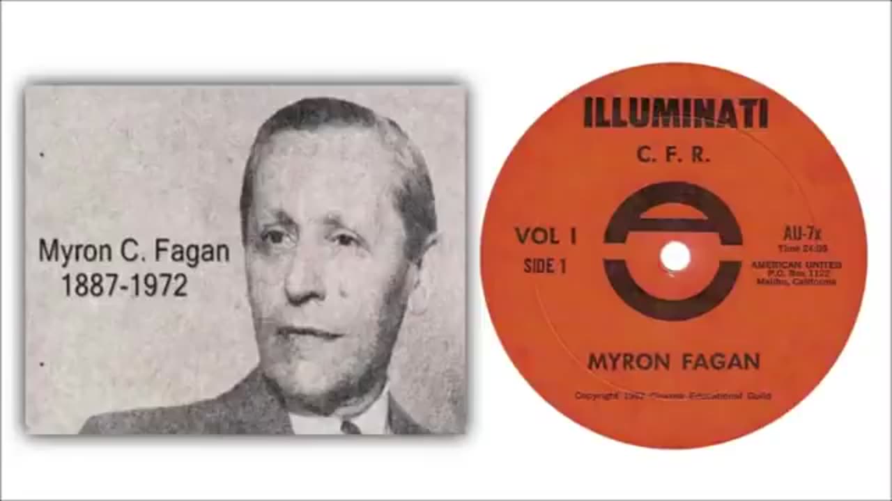 1967 Speech by Myron C Fagan ALL About Illuminati- Zionism- Masonry- Skull - Bones- The CFR