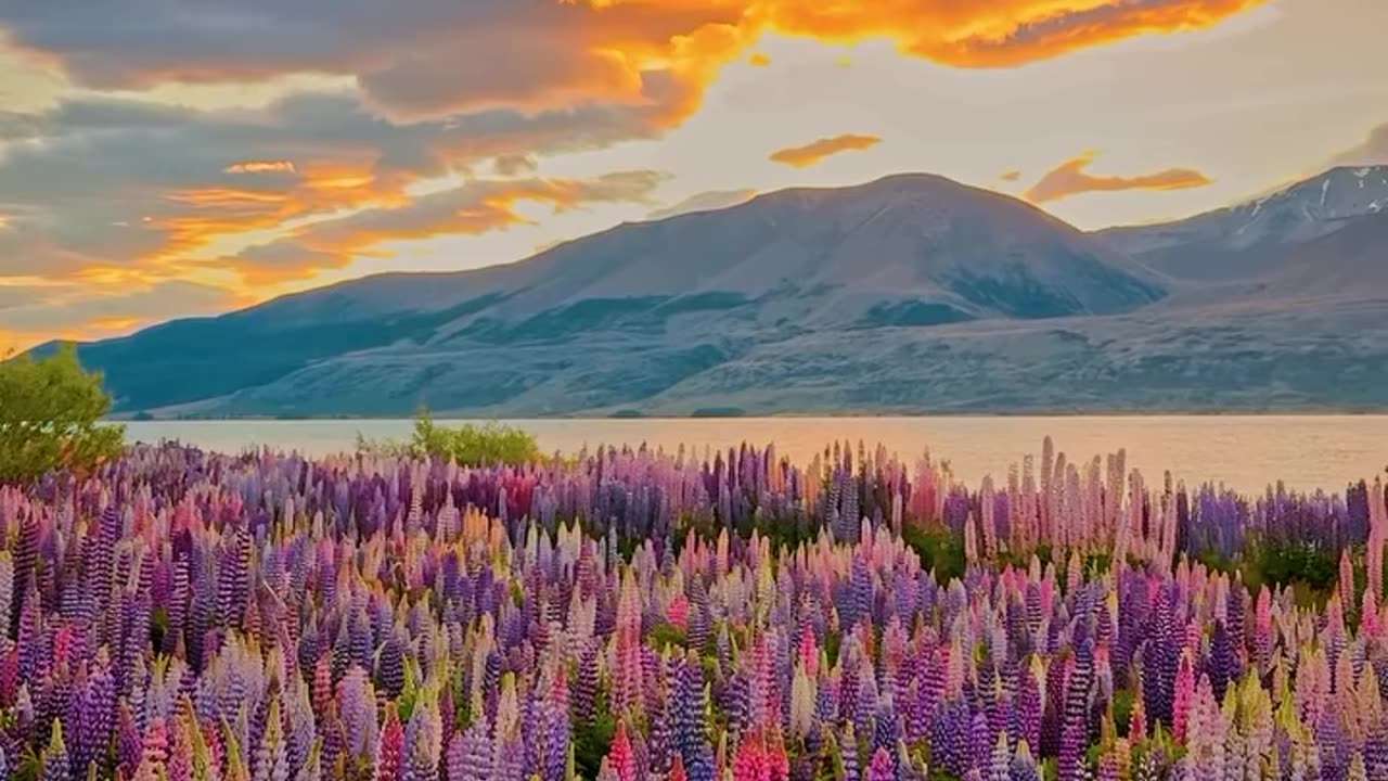 “Mountains don’t move for storms. Be like the mountain—calm, still, unshaken.