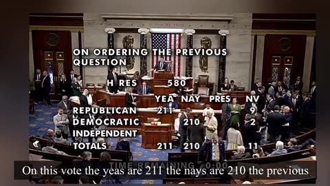 House votes 211-210 along party lines to keep the "Epstein lists" from being released.