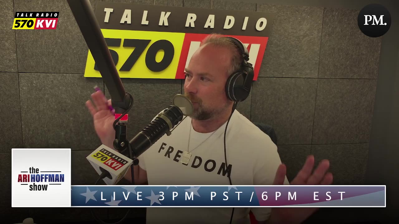 The Ari Hoffman Show- "When you have no arguments, you fear those who do"