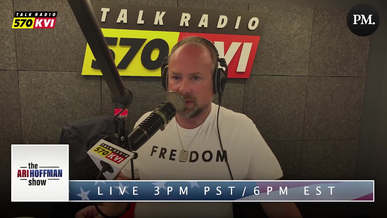 The Ari Hoffman Show- "When you have no arguments, you fear those who do"