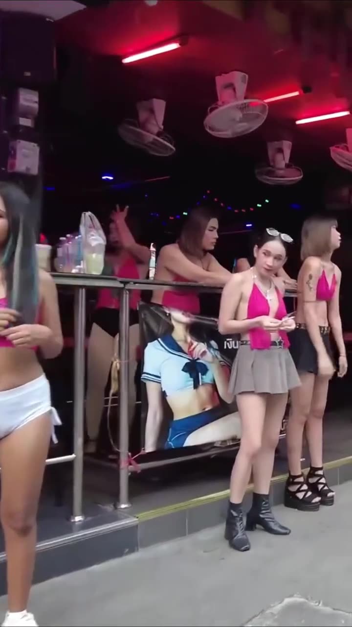 Thai nightlife with pretty girls and freelancers. #85