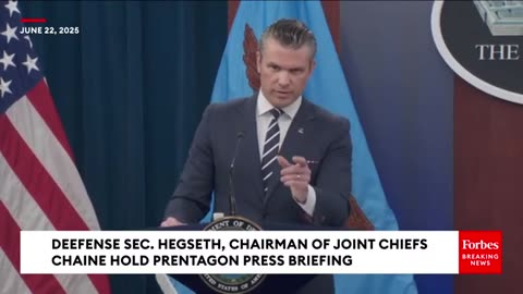 Hegseth Says He Believes US Has 'Achieved Destruction Of Capabilities' At Iran's Fordow Nuclear Site