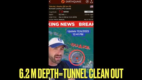 Alaska earthquake ..