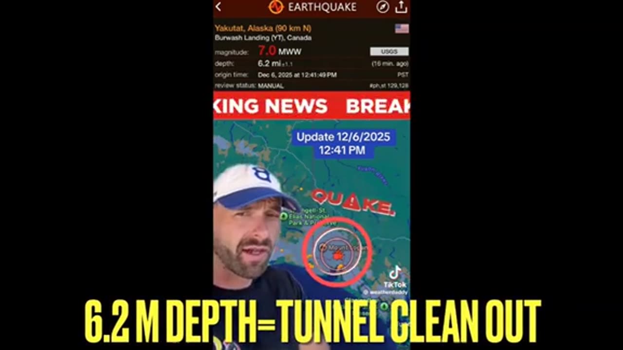 Alaska earthquake ..