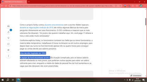 Funcionários da Ford disseram ao CEO da empresa_ “Jovens não querem trabalhar aqui”