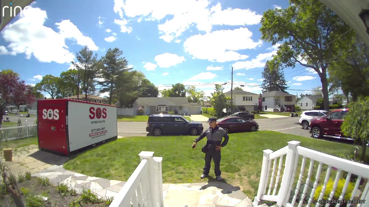 Pushy Salesman Lies About Dog Getting Out