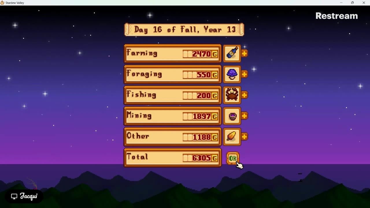 Stardew Valley chills