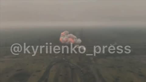 Russian FAB-3000 strike on logistics routes in the Pokrovsk direction, - Kyriienko