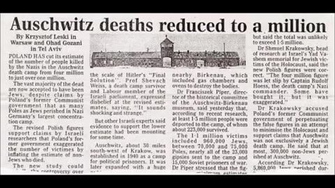 The Holocaust An Instrument of White Guilt by Mark Collett