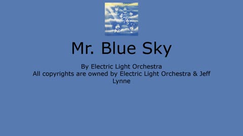 Mr. Blue Sky