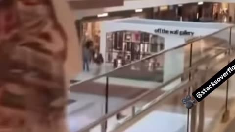 Guy steal glasses at mall.. runs away from police.. break both legs jumping from 2nd floor