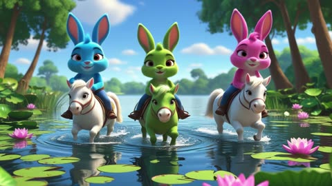 Bunny's Goes in Colorful island