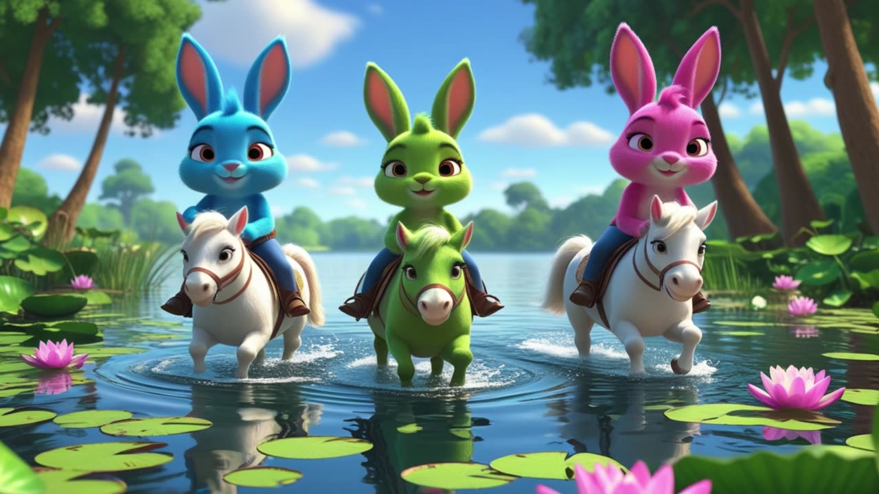 Bunny's Goes in Colorful island