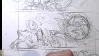 Timelapse: penciling page 14