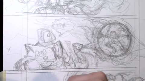 Timelapse: penciling page 14