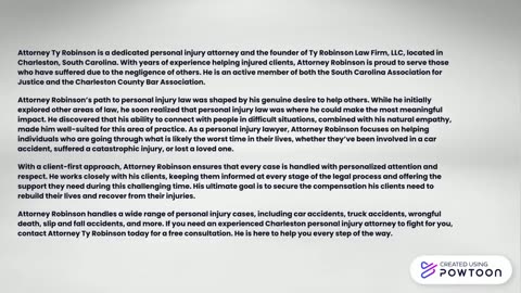 Charleston personal injury lawyer