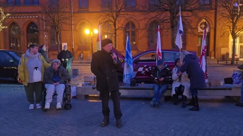 Greifswald - Klaus und Jens mit abschließenden Worten 07-04-2025