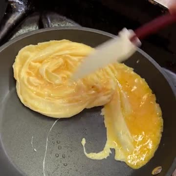 Netflix and chill Bam scrambledeggs cooking breakfast food