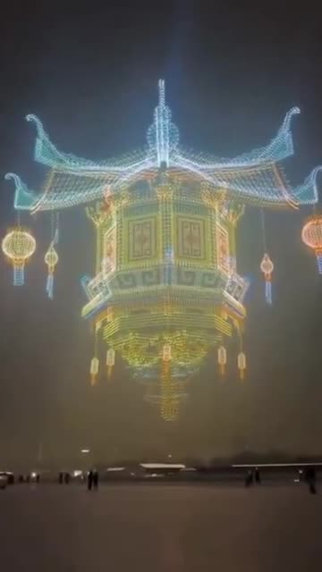 🔥🤯🔥 20K drones performing maneuvers in China... Now imagine what a drone swarm can do